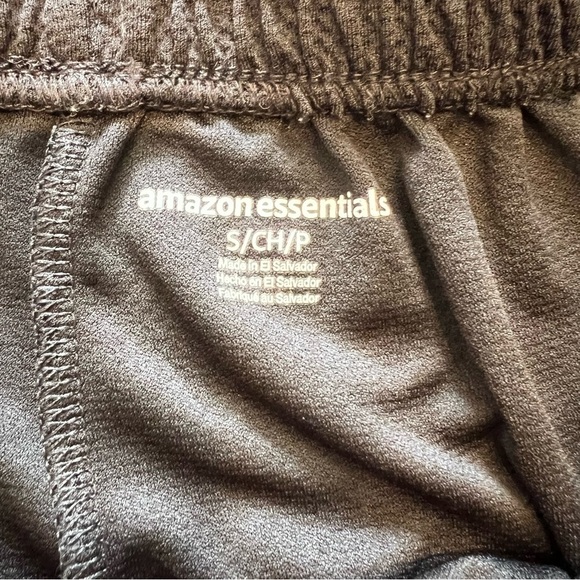 Amazon Essentials Men's Performance Black Tech Loose-Fit Drawstring Shorts S - Picture 5 of 8